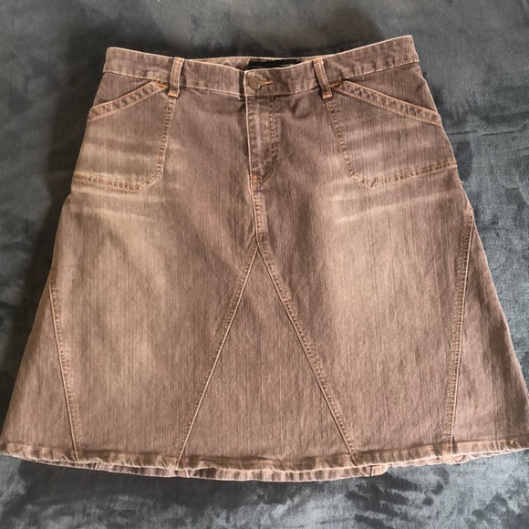 Venezia Dresses & Skirts - Vintage Venezia brown denim skirt